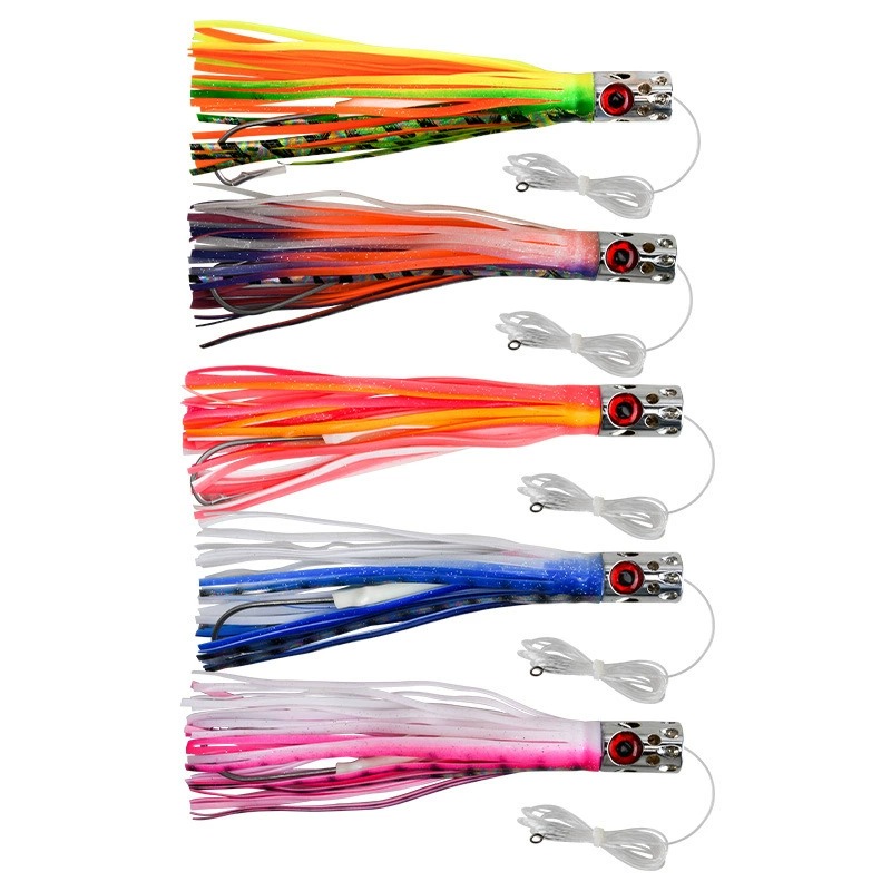 Fishing Lure Buzzbait - 1pc 185mm87g Umpan Cumi-cumi Kepala Tembaga