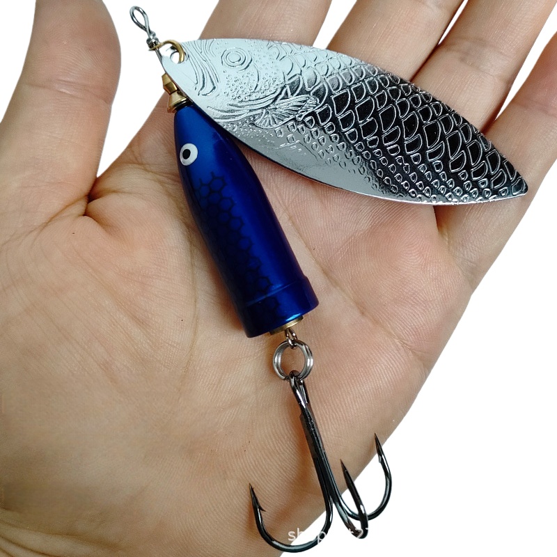 Fishing Lure Spoon - 2pcs Umpan Pancing Logam Berputar 9-37g