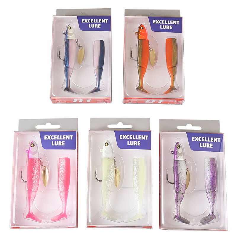 Fishing Lure Blade Bait - 1Pcs Set Umpan Pancing Swimbait Lembut
