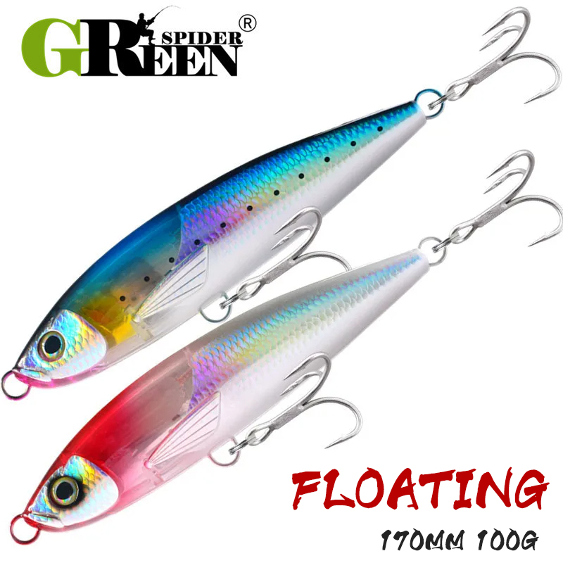 Fishing Lure Blade Bait - Umpan Pancing Flash Blade Floating Pencil