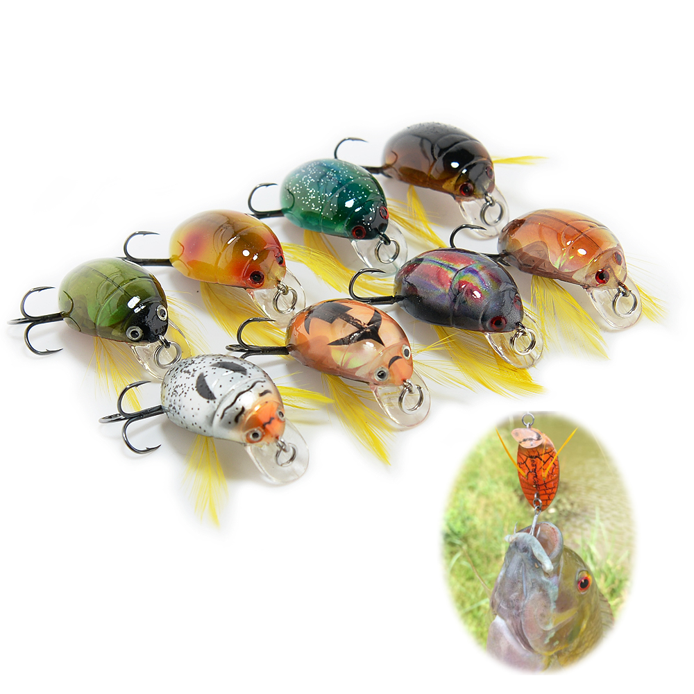 Fishing Lure Blade Bait - Umpan pancing serangga 40mm 4g, umpan
