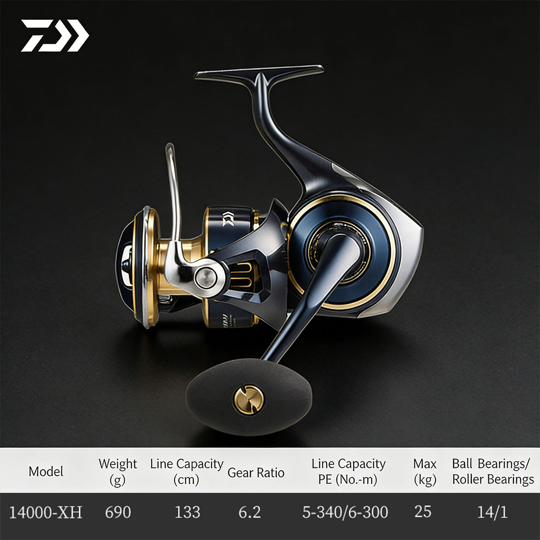 Daiwa Reel Bg - Reel Spinning DAIWA 2025 SALTIGA 8000-25000