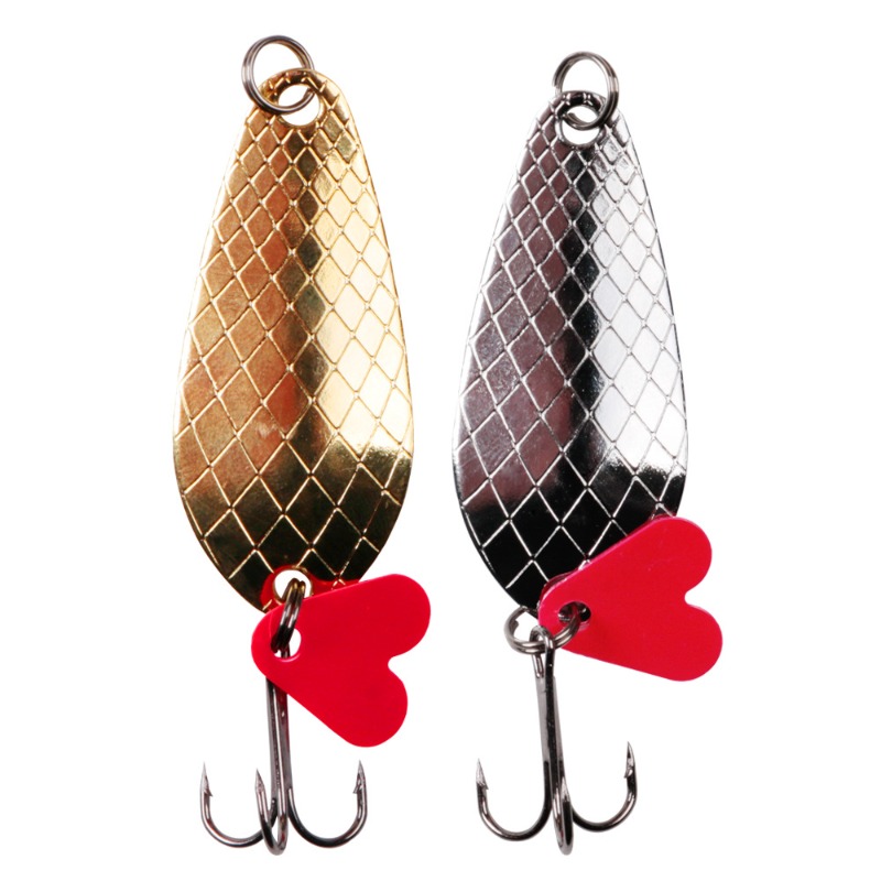 1 buah sendok Spinner bergoyan - Fishing Lure Spoon ulasan dan harga