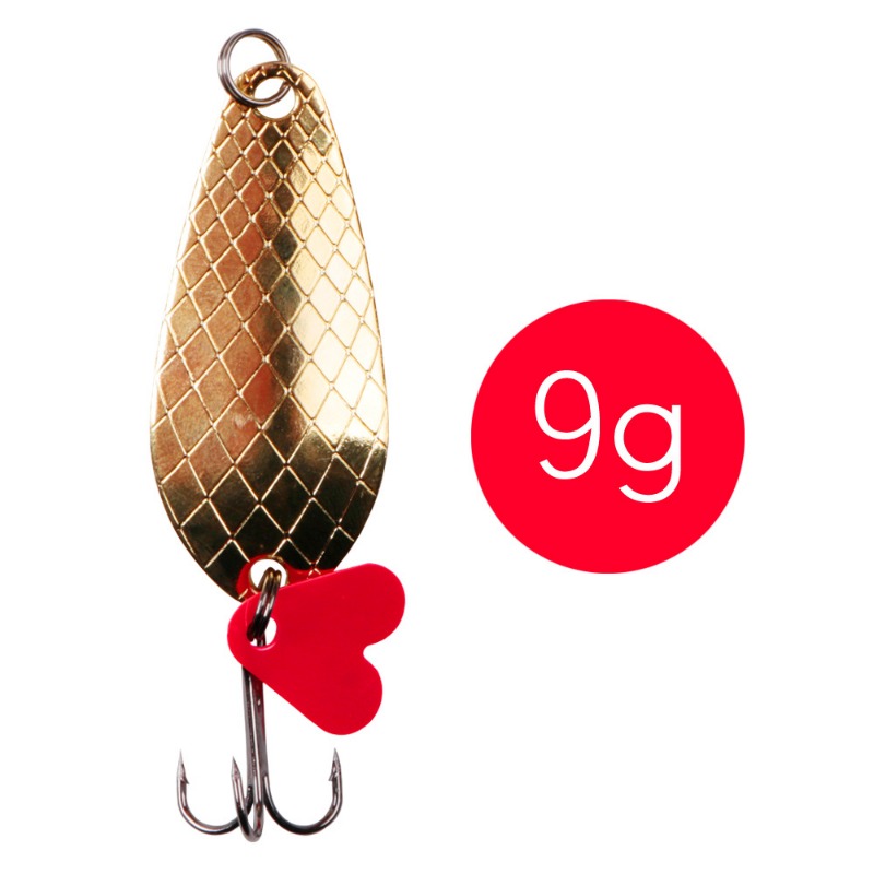 1 buah sendok Spinner bergoyan - Fishing Lure Spoon ulasan dan harga
