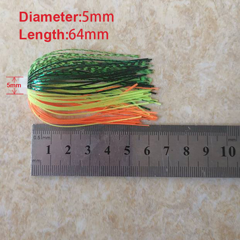 5 Buah/Paket, 88 Helai, 64mm,  - Fishing Lure Buzzbait ulasan dan harga