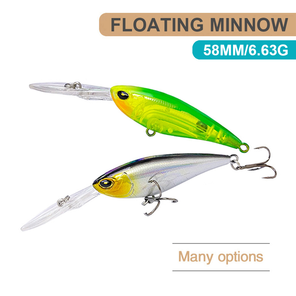 Umpan pancing Mengambang Minno - Fishing Lure Jerkbait ulasan dan harga