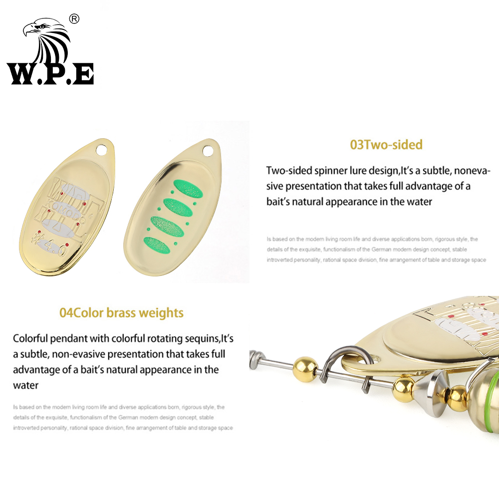 W.p.e Komodo Spinner Umpan 2Pc - Fishing Lure Spoon ulasan dan harga
