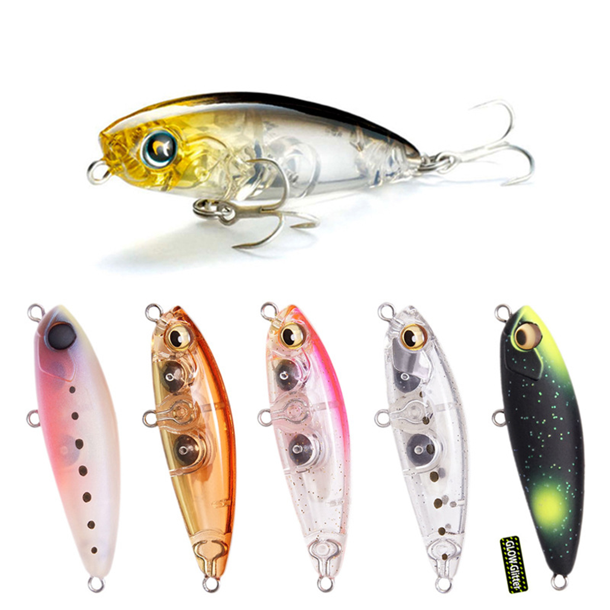 4.3Cm 4.1G Umpan Pancing Mini  - Fishing Lure Jerkbait ulasan dan harga