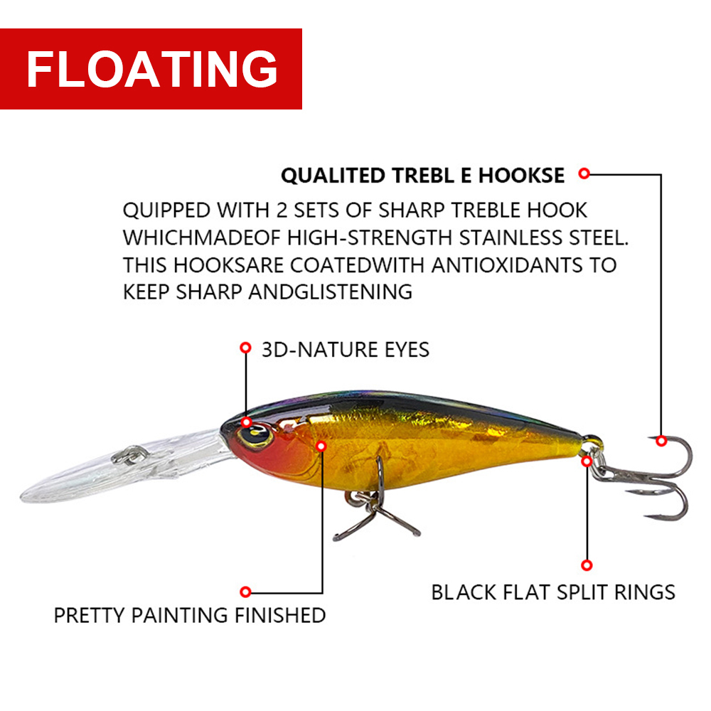 Umpan pancing ikan kecil menga - Fishing Lure Jerkbait ulasan dan harga