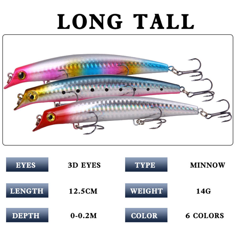 6 buah umpan pancing Crankbait - Fishing Lure Spinnerbait ulasan dan harga