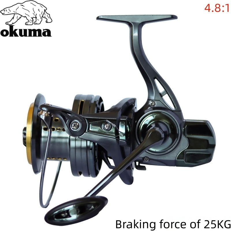 Reel Pancing OKUMA 8000-14000, - Daiwa Reel Bg ulasan dan harga