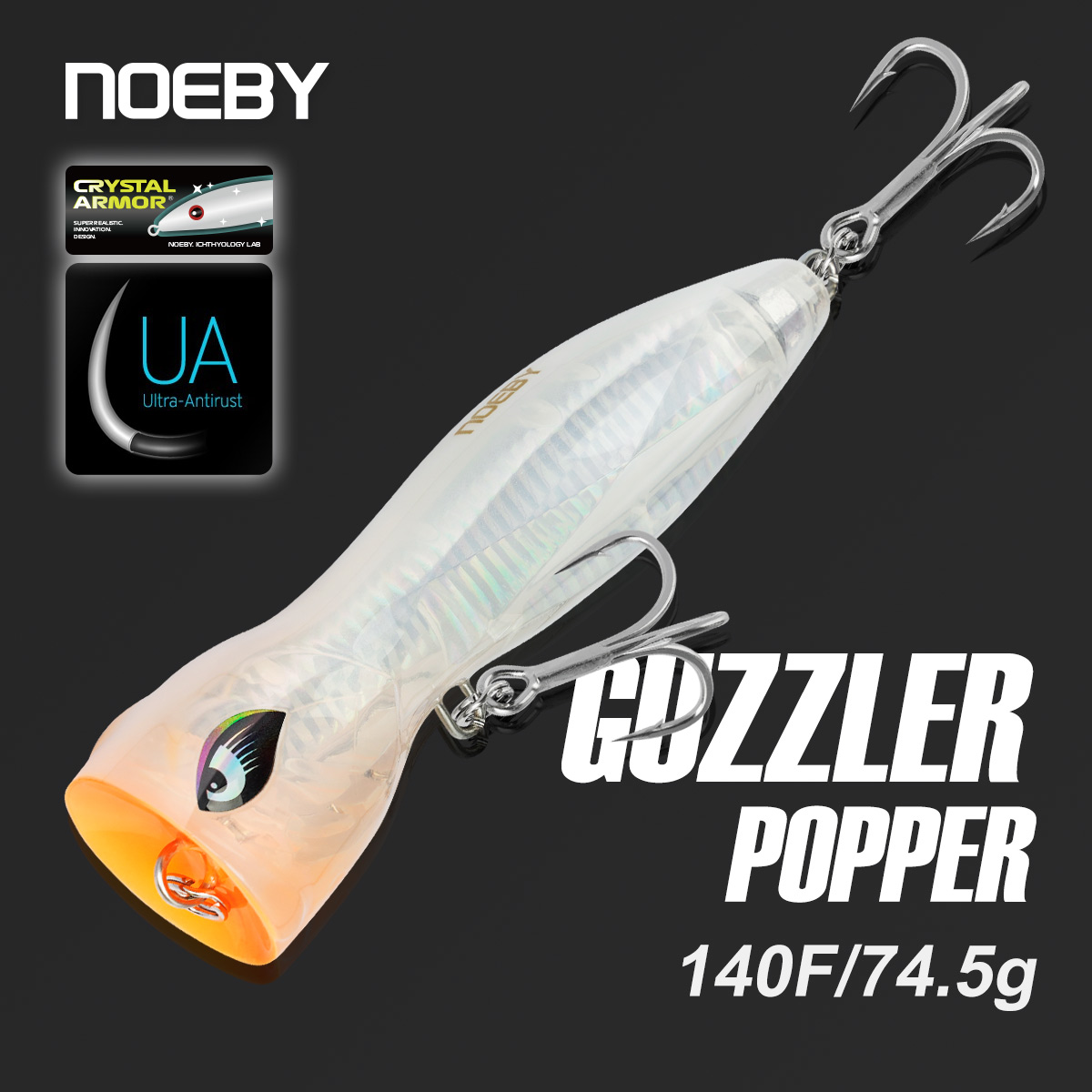NOEBY Topwater Popper Lure 140 - Fishing Lure Buzzbait ulasan dan harga