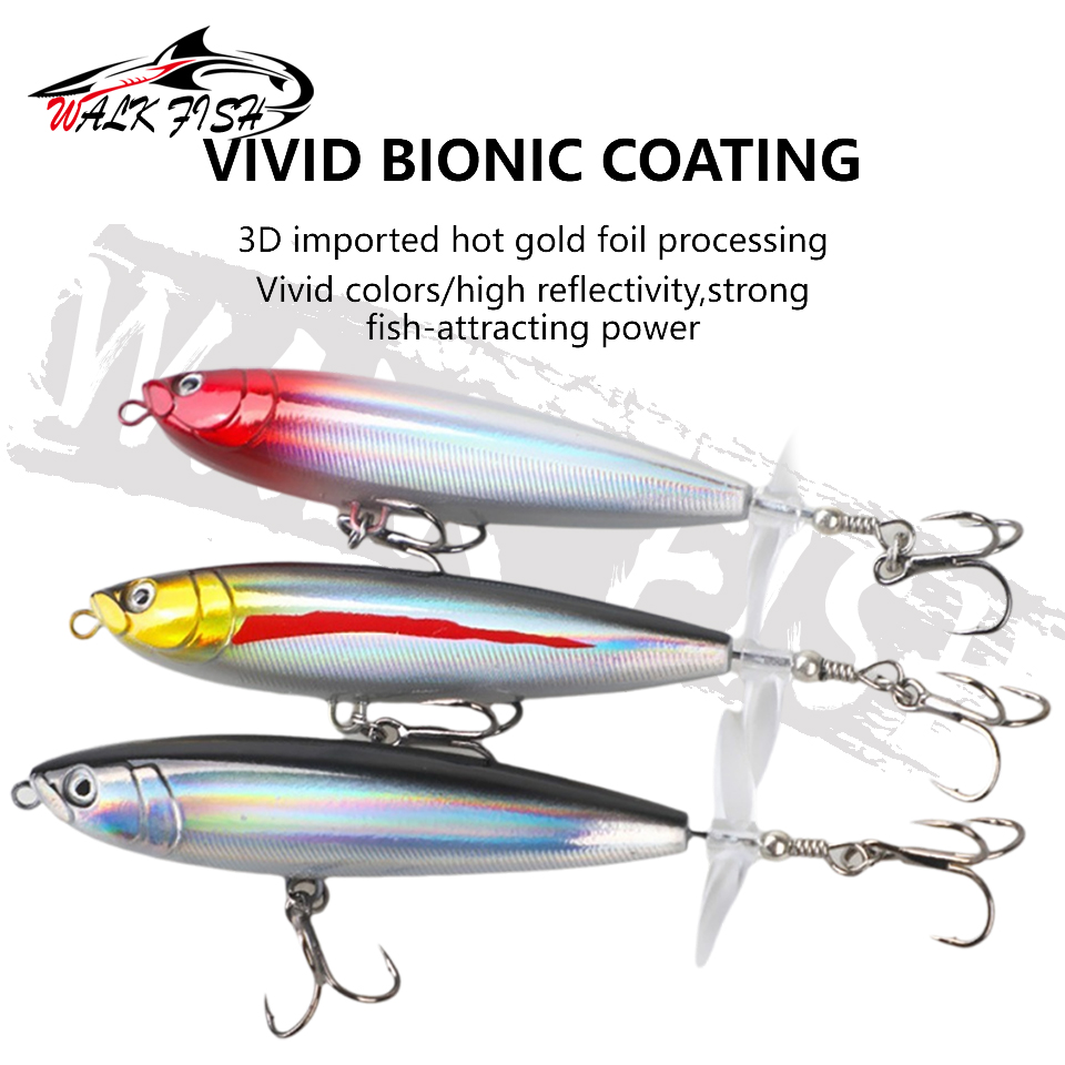 Umpan Pancing WALK FISH 7g/11g - Fishing Lure Spinnerbait ulasan dan harga