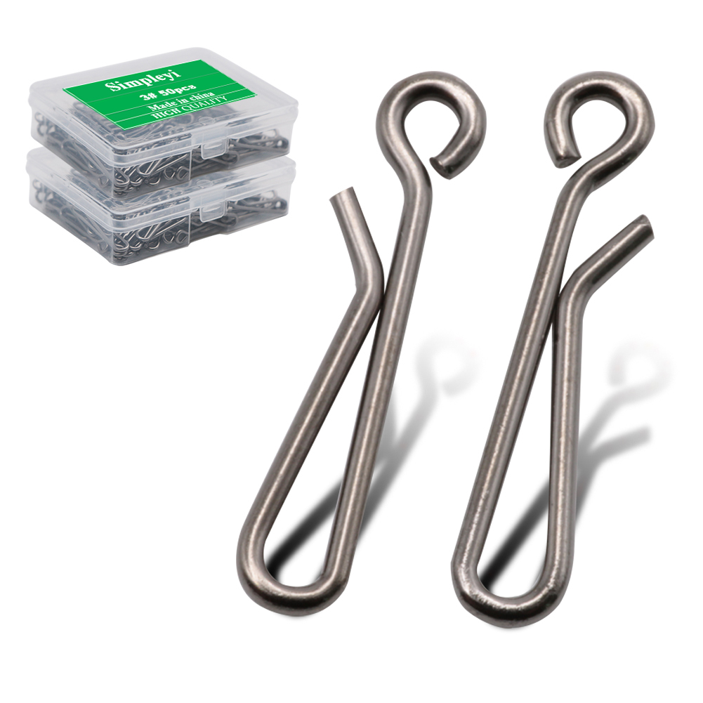 50 Buah/Boks Bantalan Kunci Gu - Fishing Lure Accessories ulasan dan harga