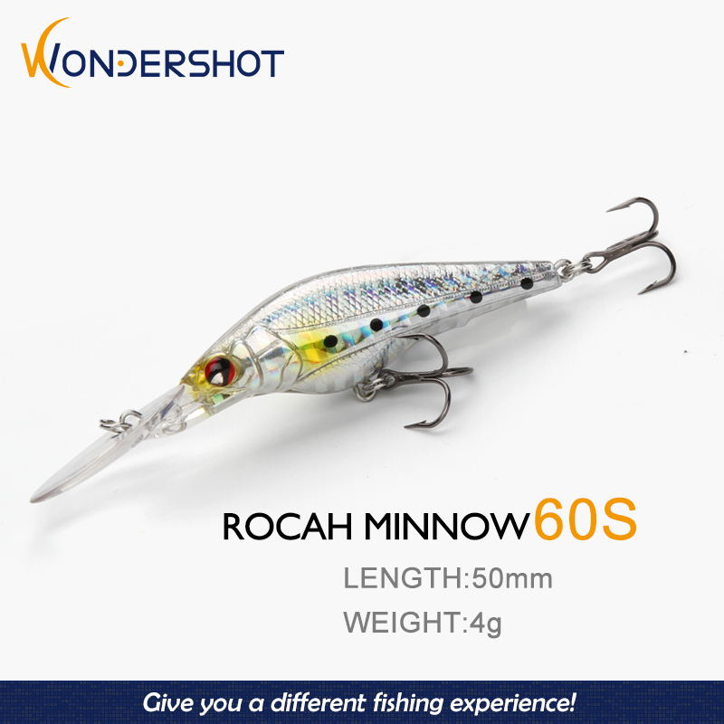 Wondershot A21 6cm 6.8g model  - Fishing Lure Jerkbait ulasan dan harga