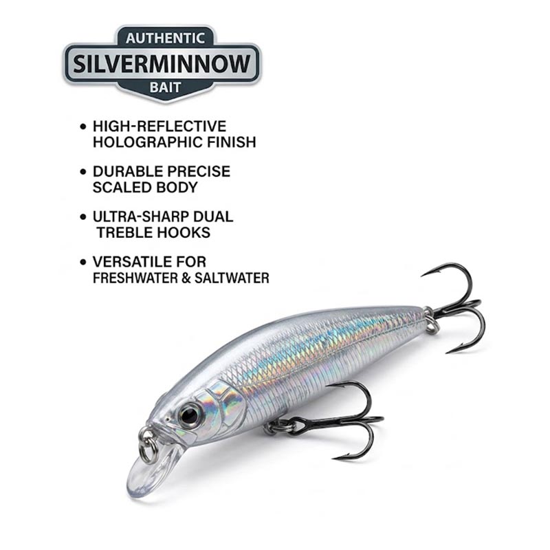 Umpan Pancing Minnow Tenggelam - Fishing Lure Jerkbait ulasan dan harga